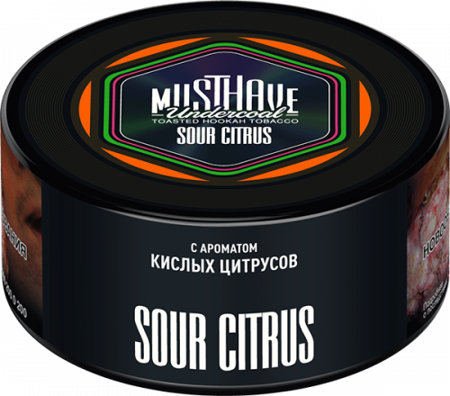 Табак MustHave - Sour Citrus (Кислый цитрус) 25 гр